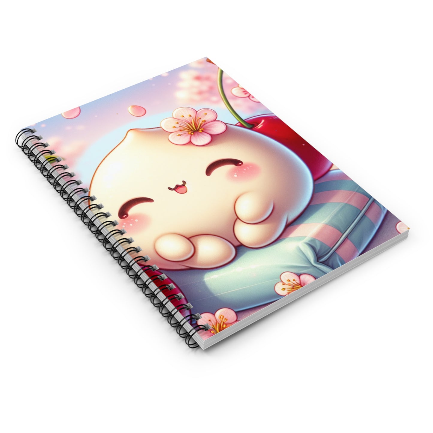 Kawaii Cherry Blossom Notebook