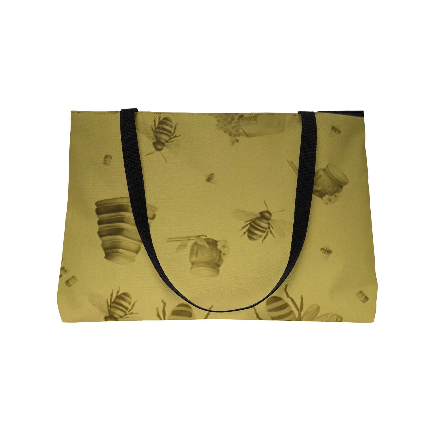 Honeybee Meadow Tote Bag - Cozy Nature Inspired Bag for Everyday Use