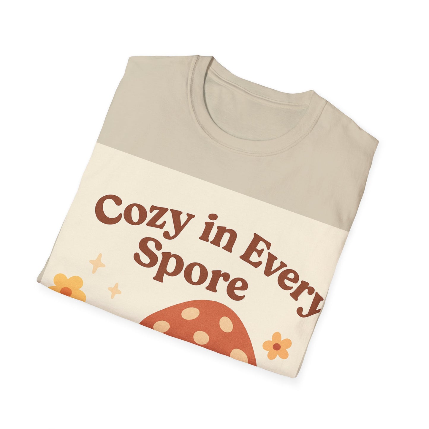 Cozy Mushroom T-Shirt for Nature Lovers