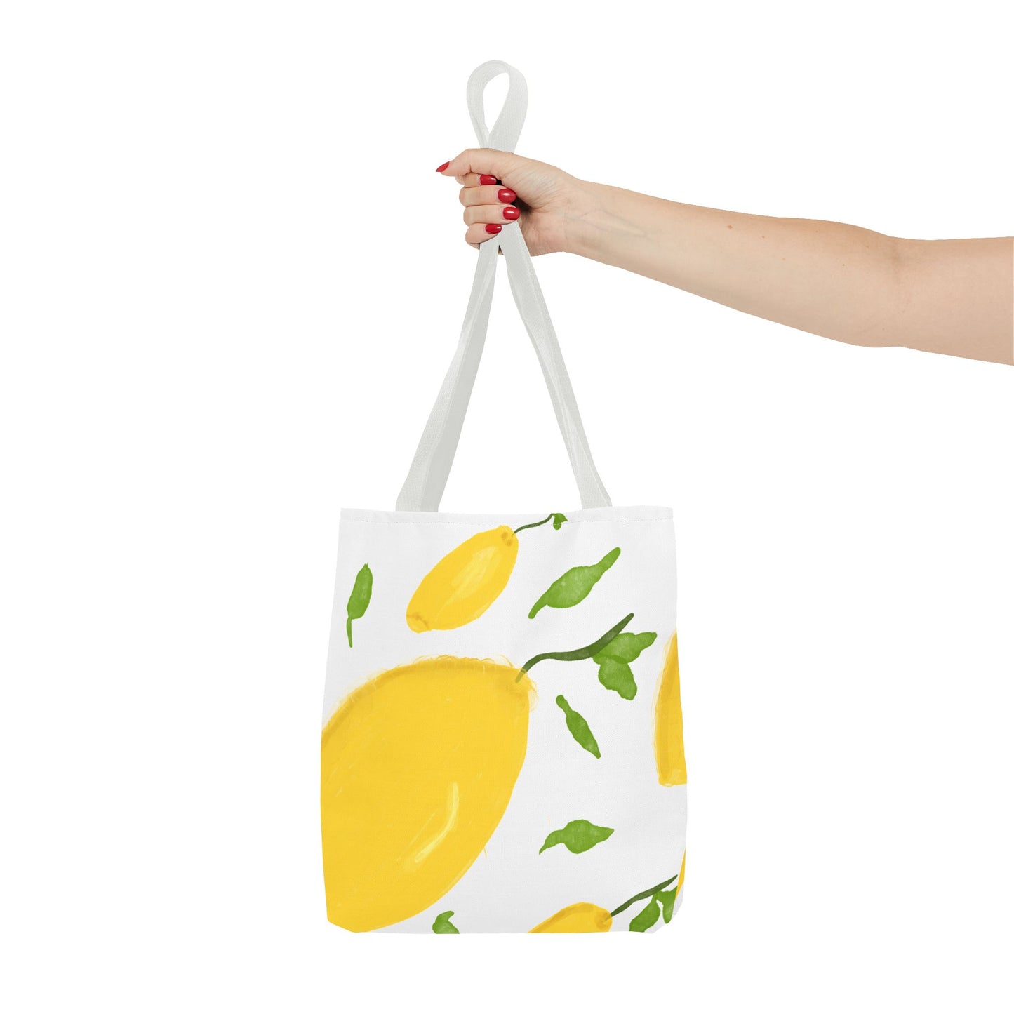 Lemon Print Tote Bag - Bright & Cheerful Eco-Friendly Shopping Bag