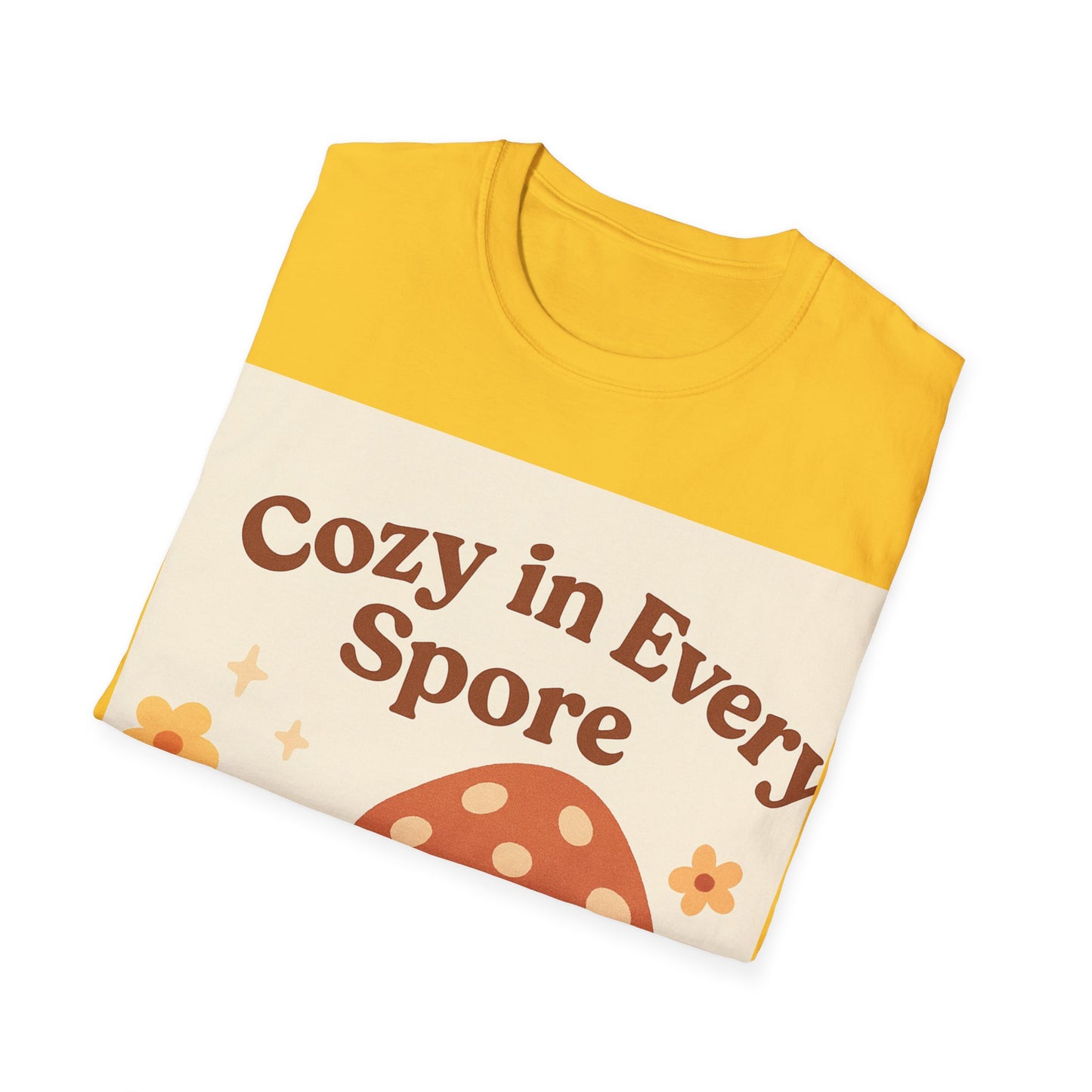 Cozy Mushroom T-Shirt for Nature Lovers