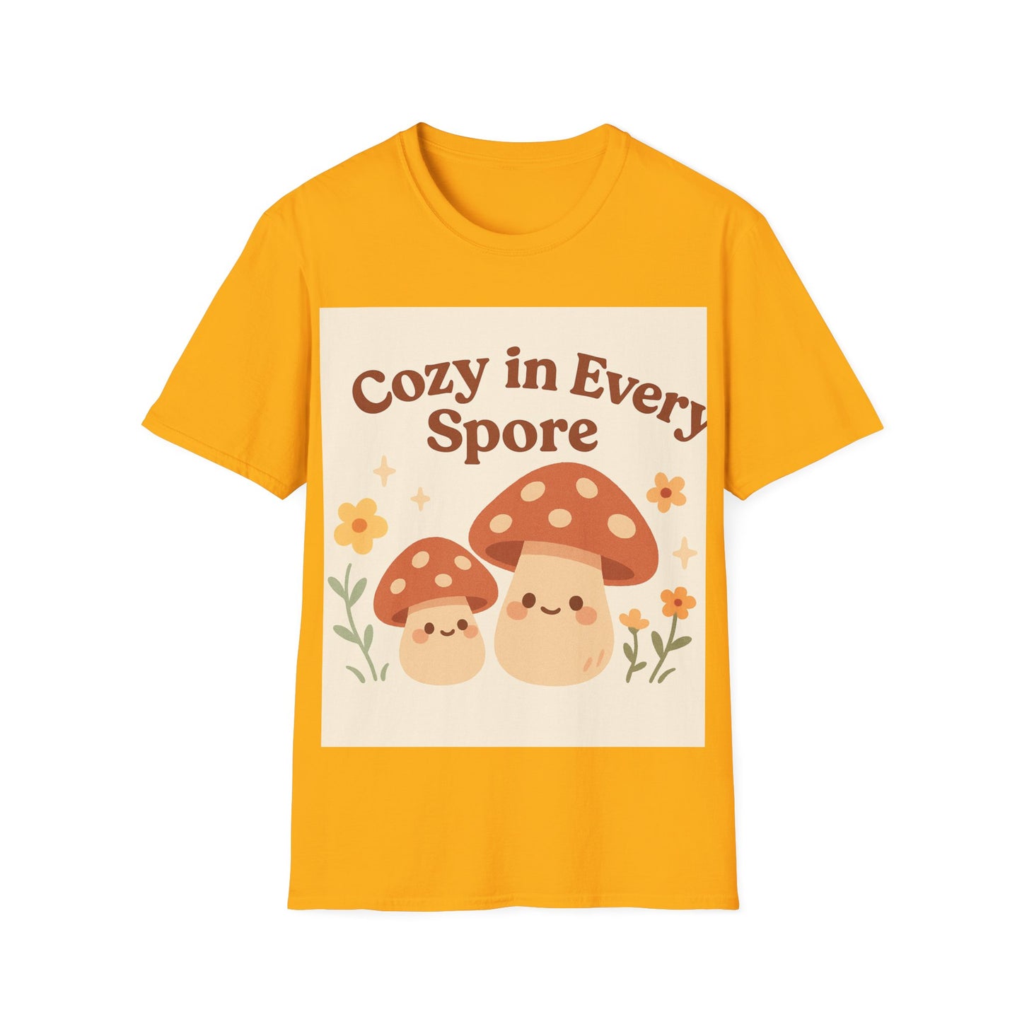 Cozy Mushroom T-Shirt for Nature Lovers