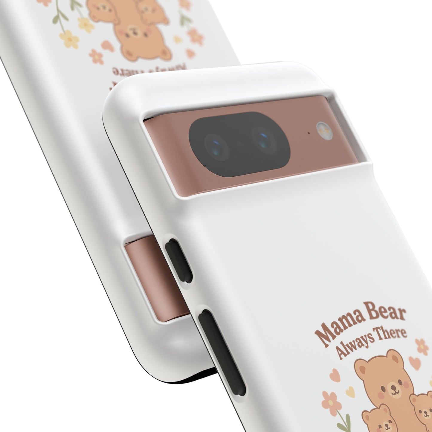 Mama Bear Always There Phone Case – Cute Kawaii Gift for Moms