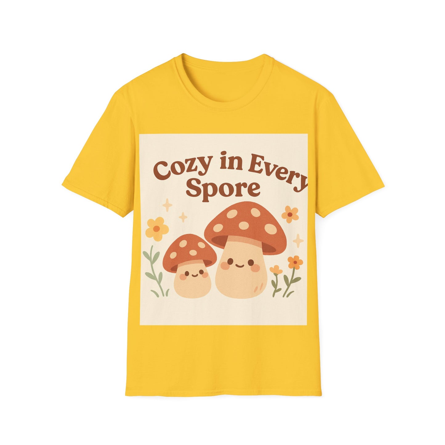 Cozy Mushroom T-Shirt for Nature Lovers