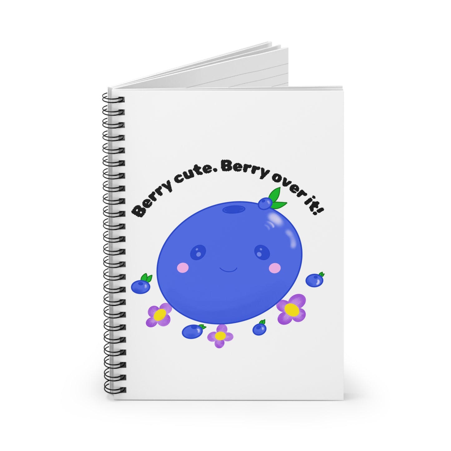 Cute Blueberry Notebook