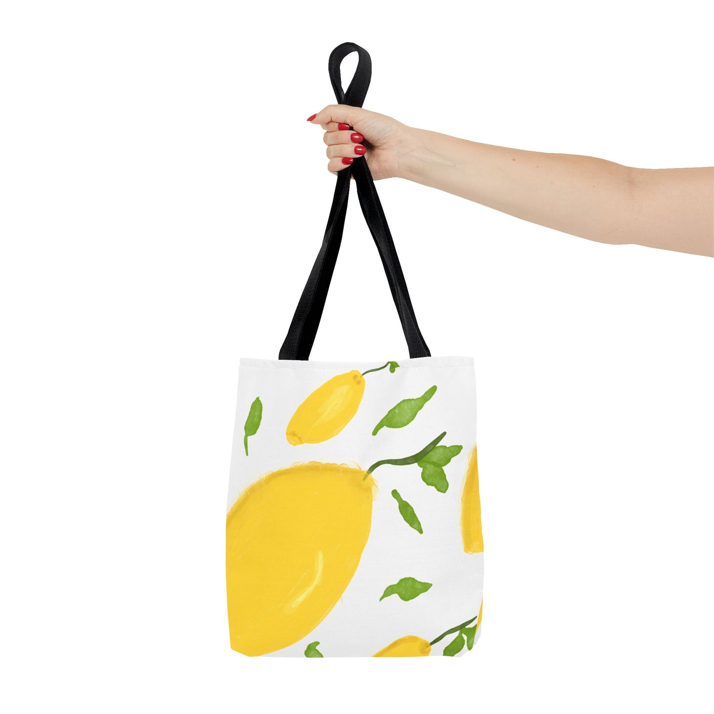 Lemon Print Tote Bag - Bright & Cheerful Eco-Friendly Shopping Bag