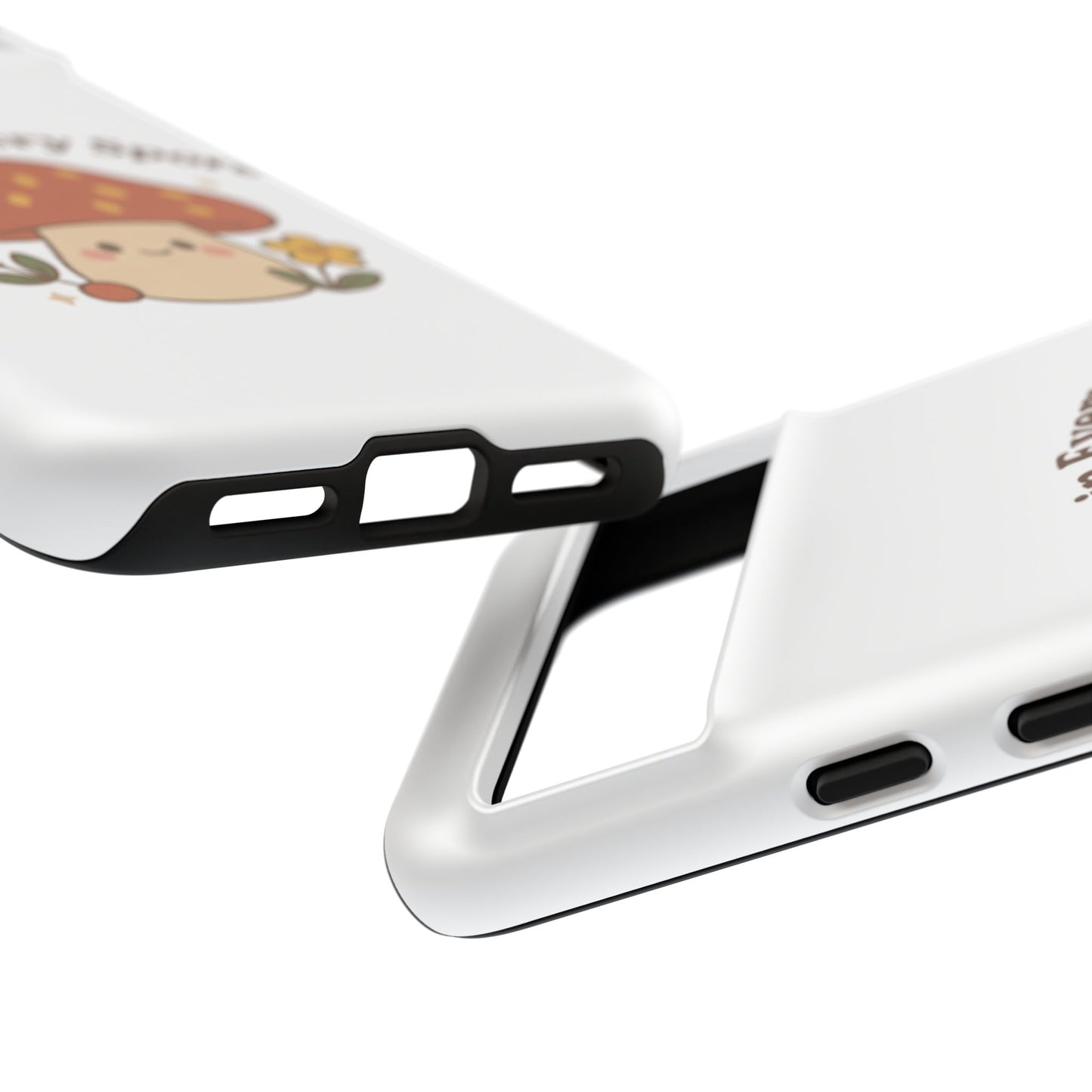 Phone Case - Cozy Mushroom 'Cozy in Every Spore' Design