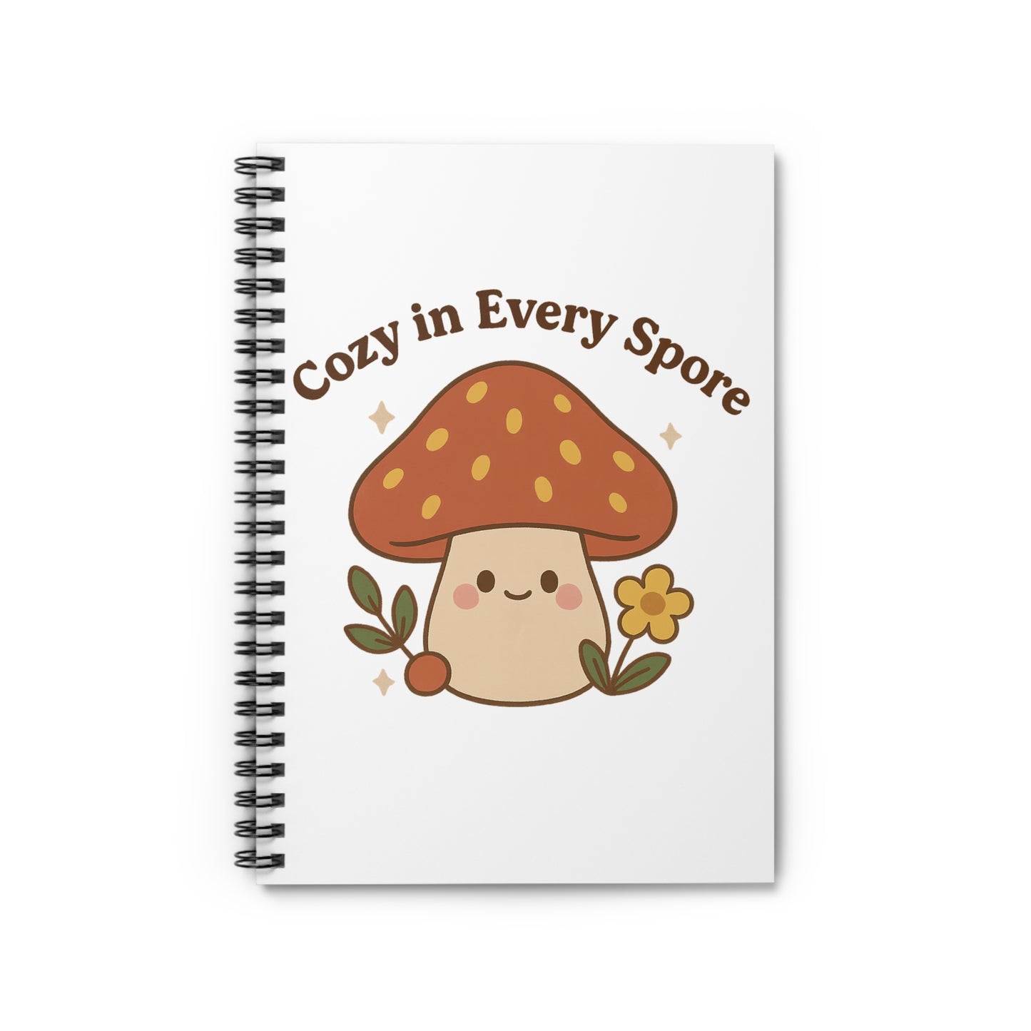 Cozy Mushroom Notebook