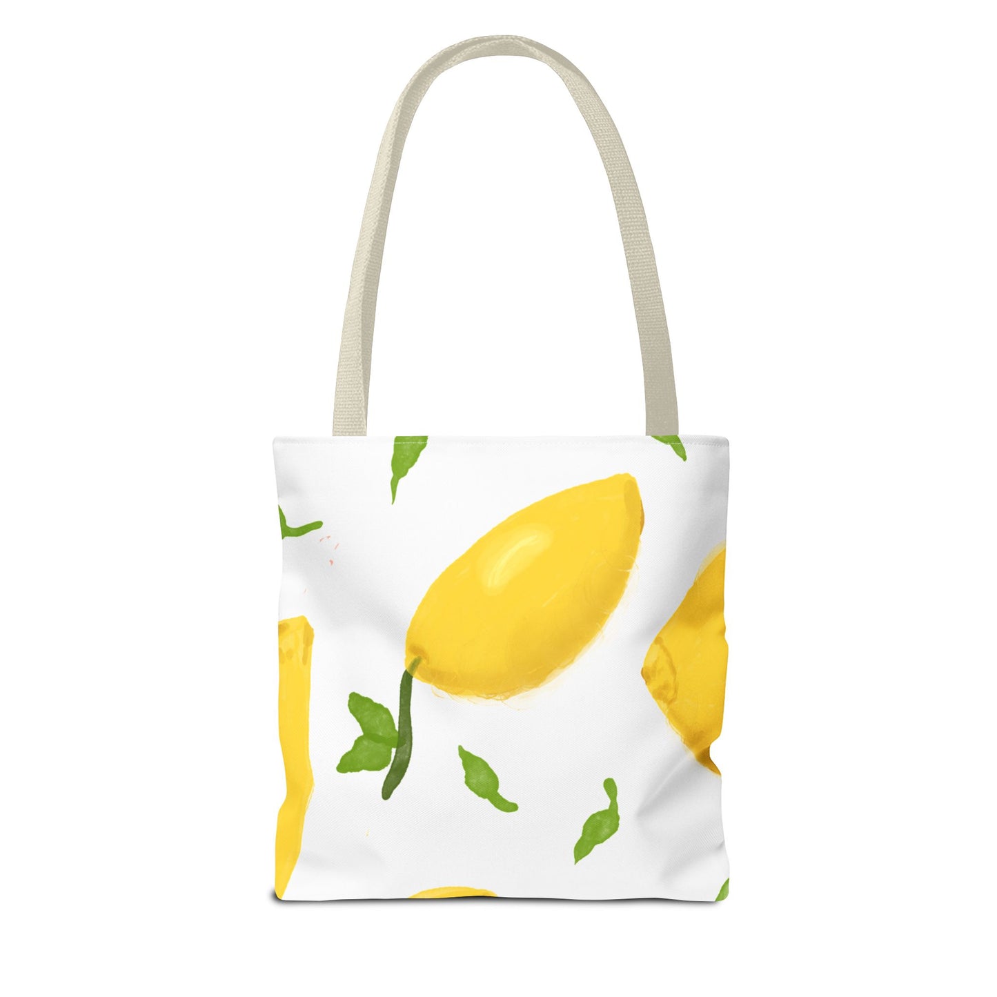 Lemon Print Tote Bag - Bright & Cheerful Eco-Friendly Shopping Bag