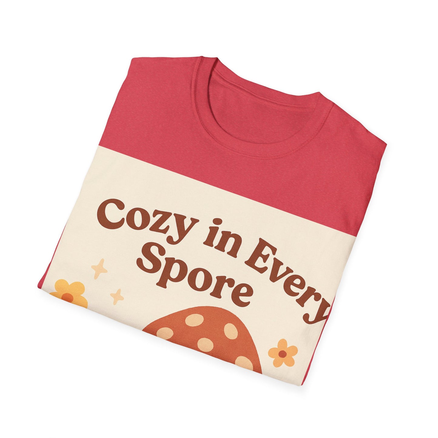 Cozy Mushroom T-Shirt for Nature Lovers