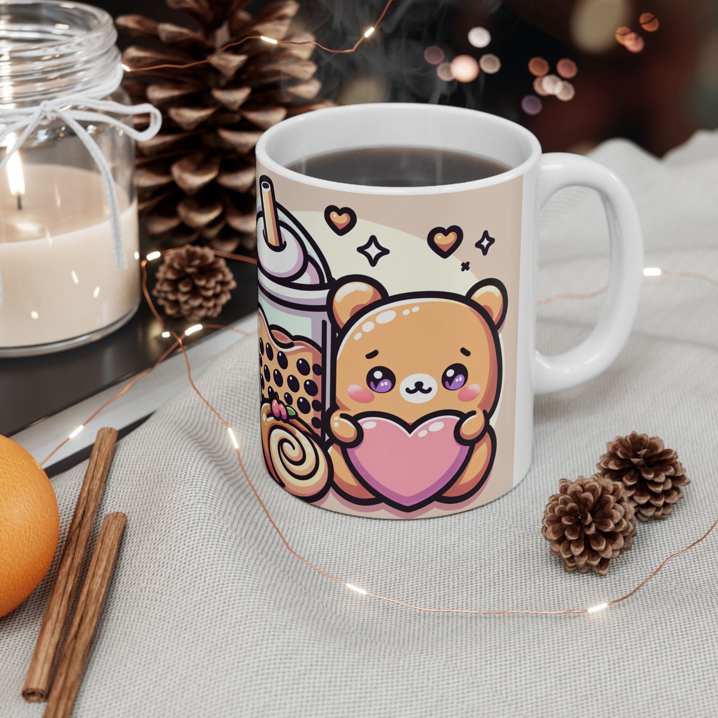 Bear-y Sweet & Boba-licious – Kawaii Boba Bear Mug