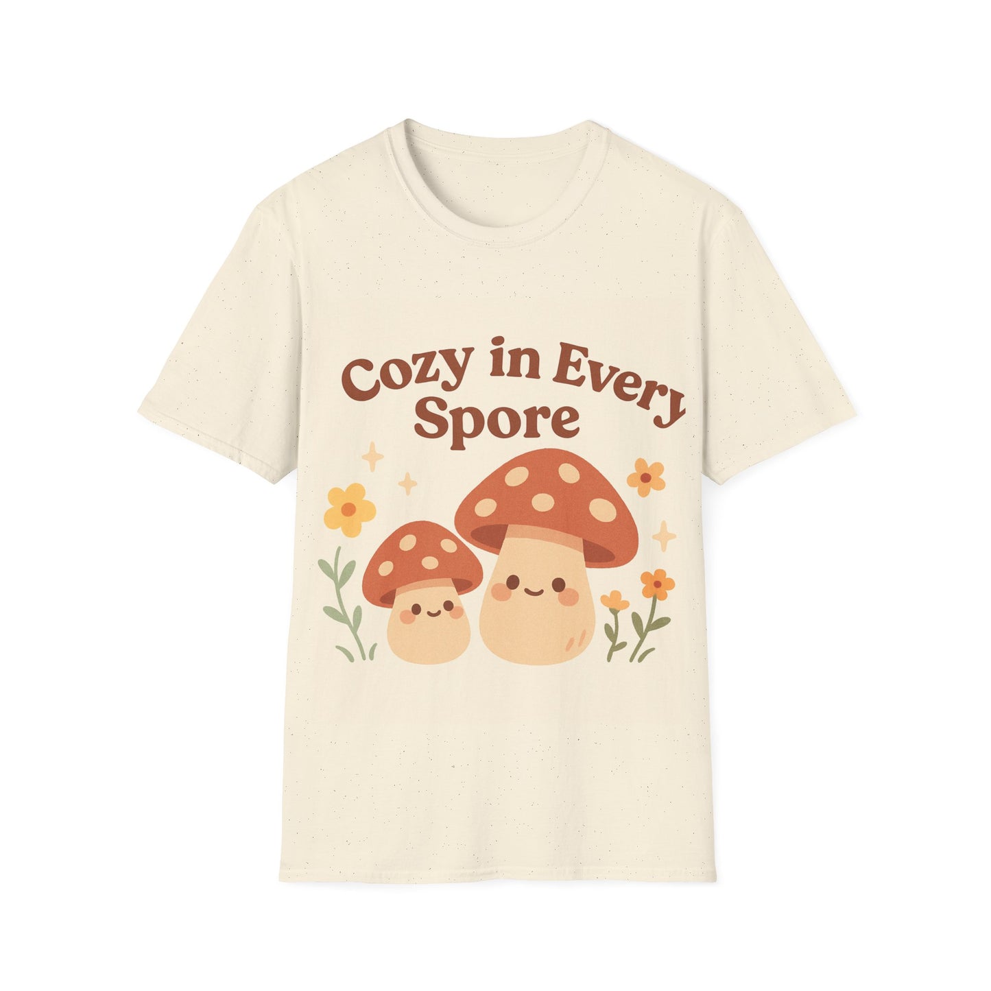 Cozy Mushroom T-Shirt for Nature Lovers