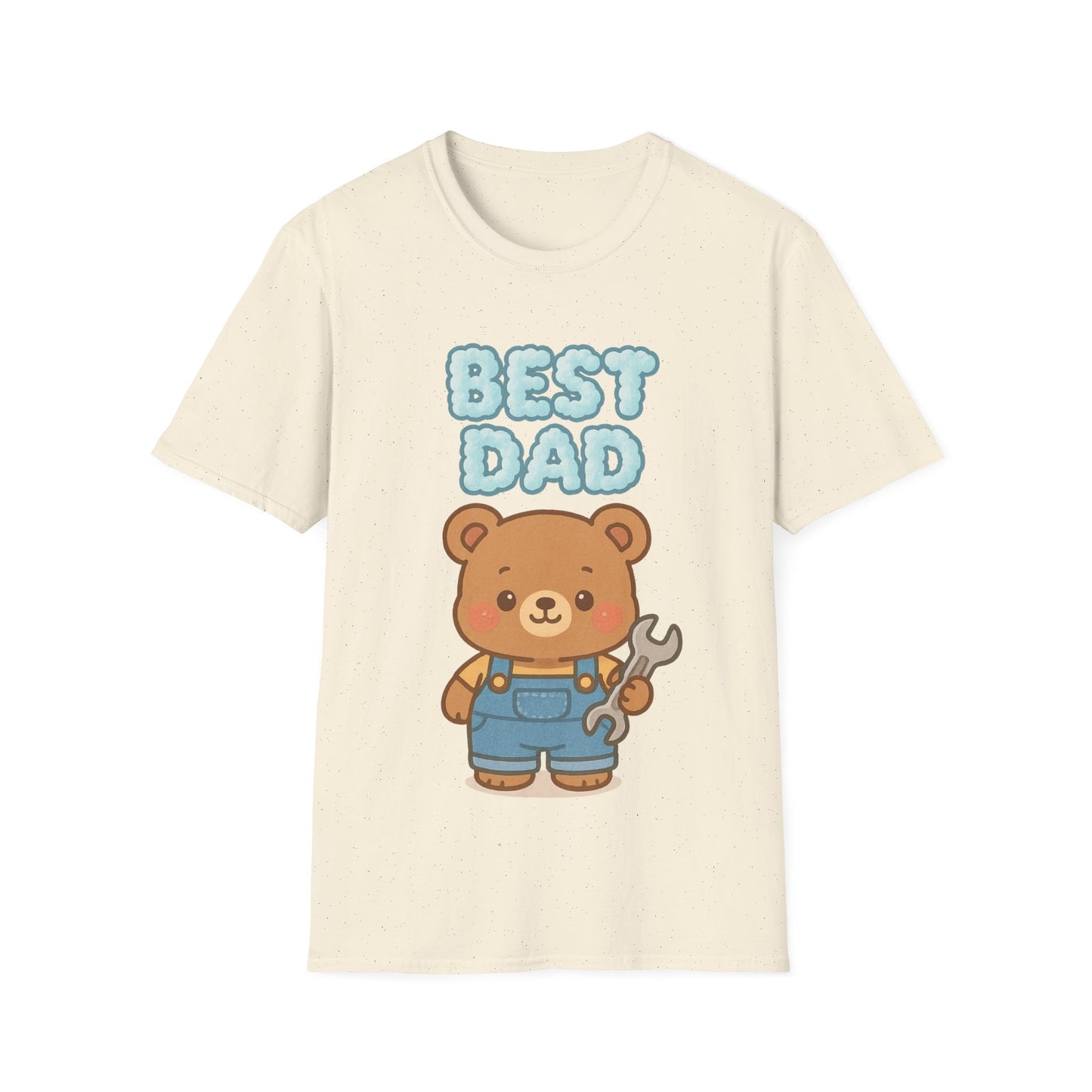 Best Dad Cartoon Bear T-Shirt