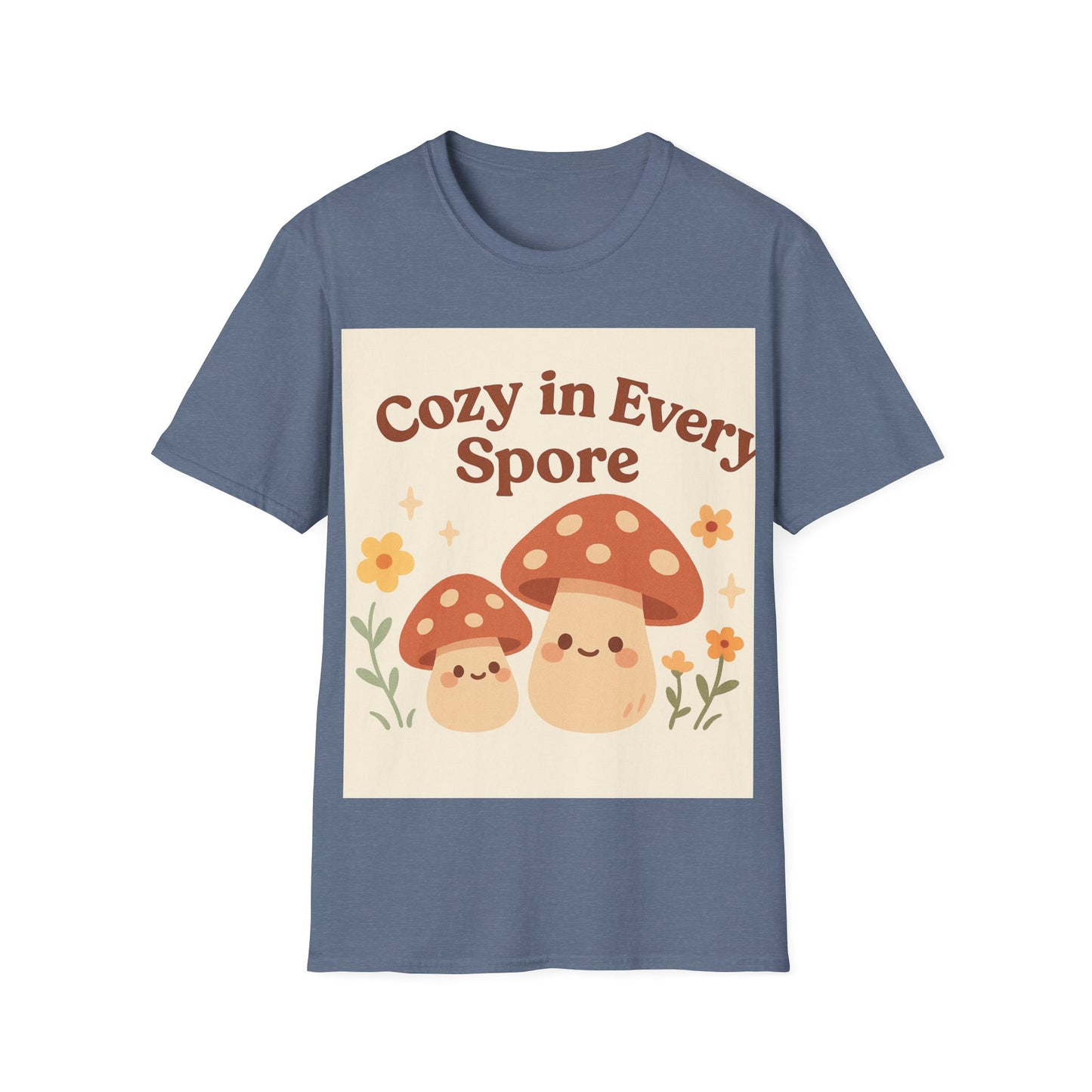 Cozy Mushroom T-Shirt for Nature Lovers