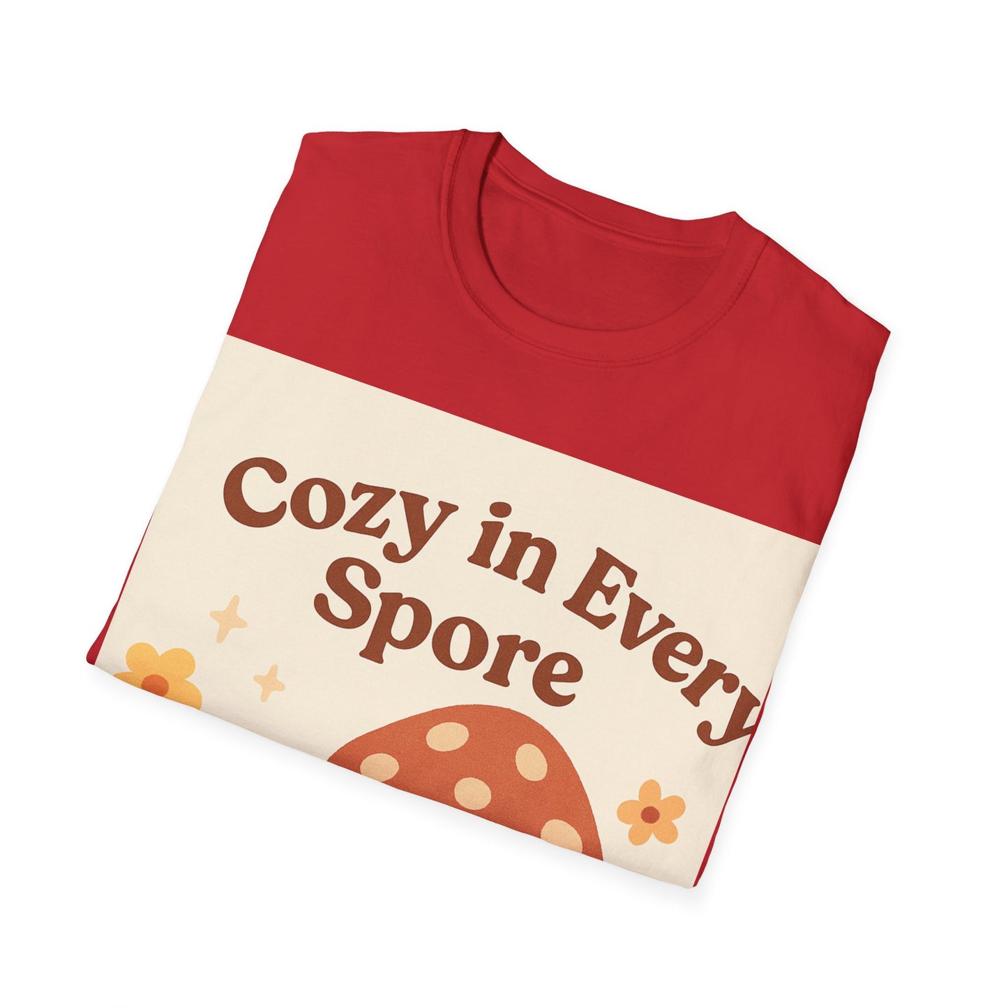 Cozy Mushroom T-Shirt for Nature Lovers