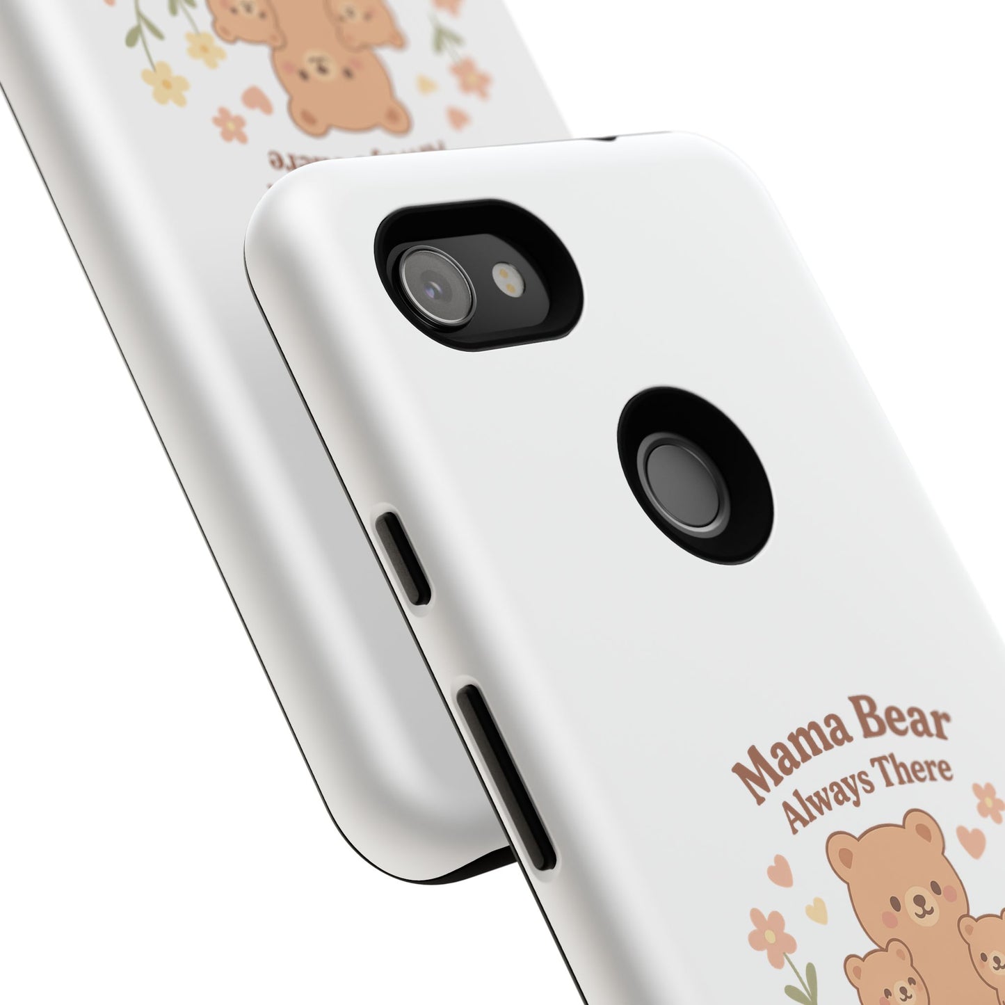 Mama Bear Always There Phone Case – Cute Kawaii Gift for Moms