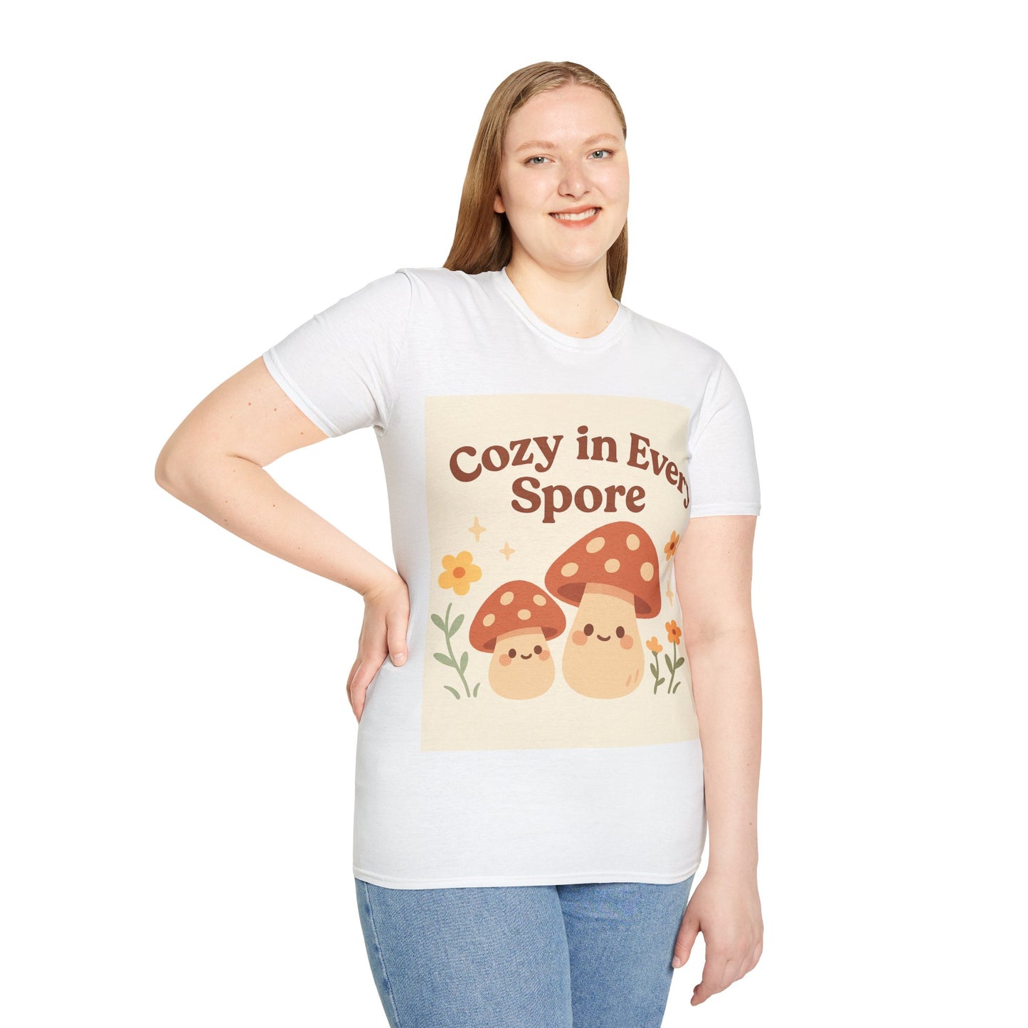 Cozy Mushroom T-Shirt for Nature Lovers