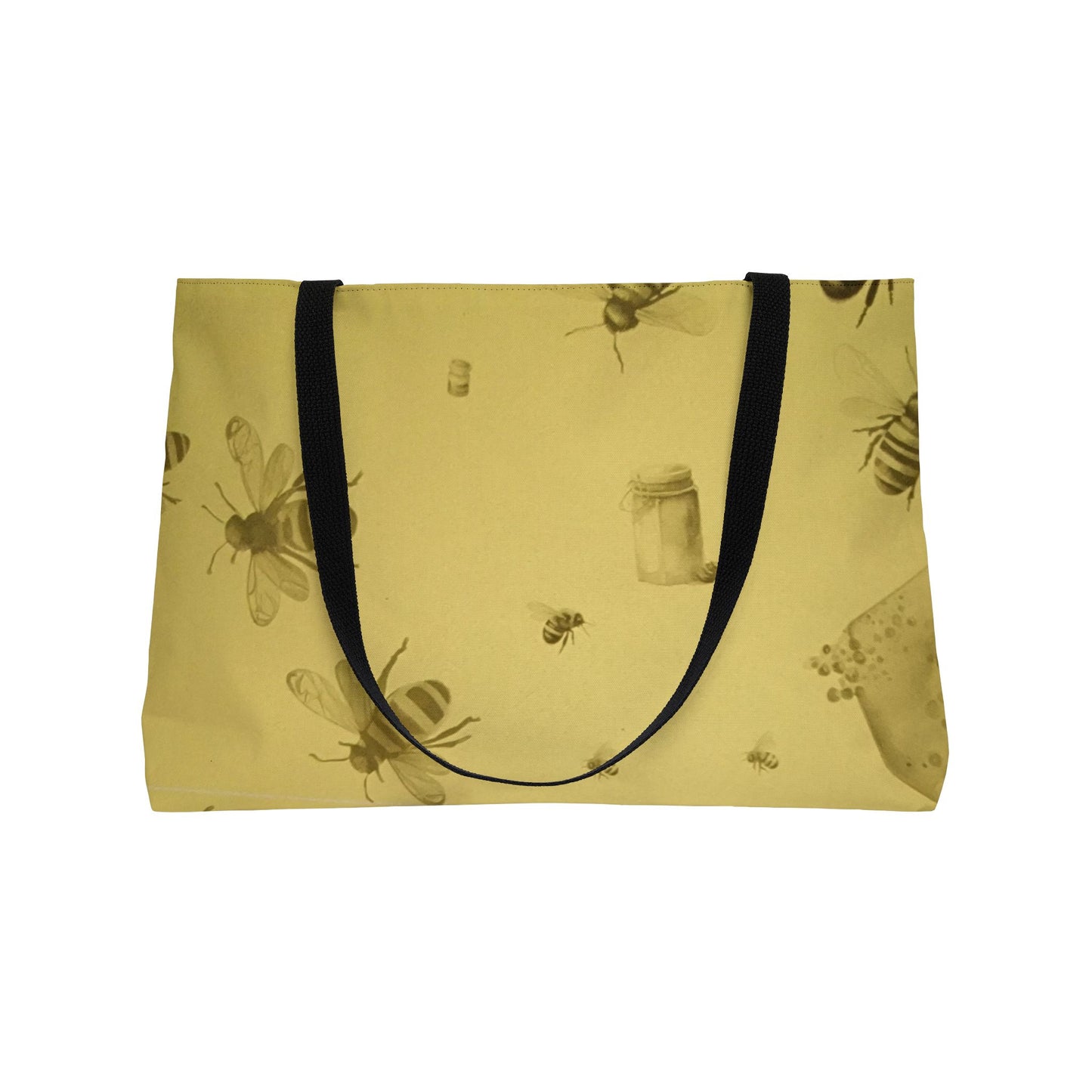 Honeybee Meadow Tote Bag - Cozy Nature Inspired Bag for Everyday Use