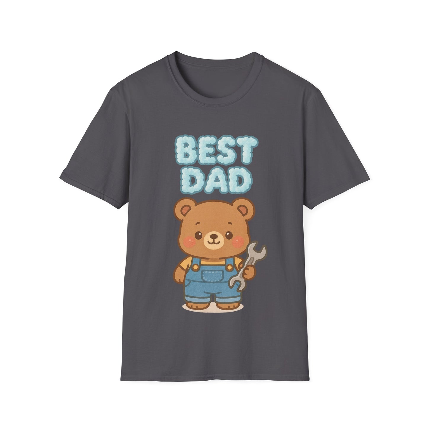 Best Dad Cartoon Bear T-Shirt