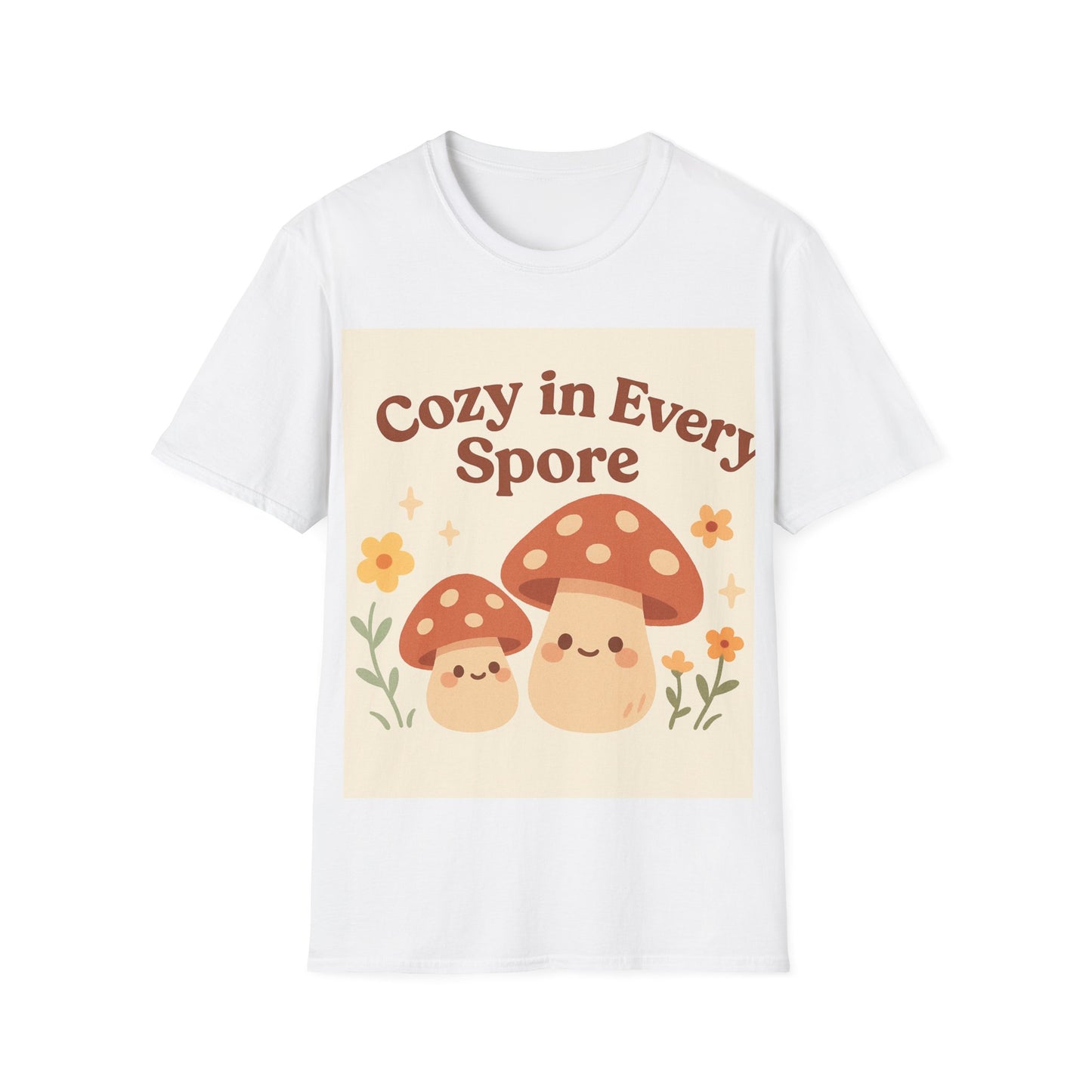 Cozy Mushroom T-Shirt for Nature Lovers