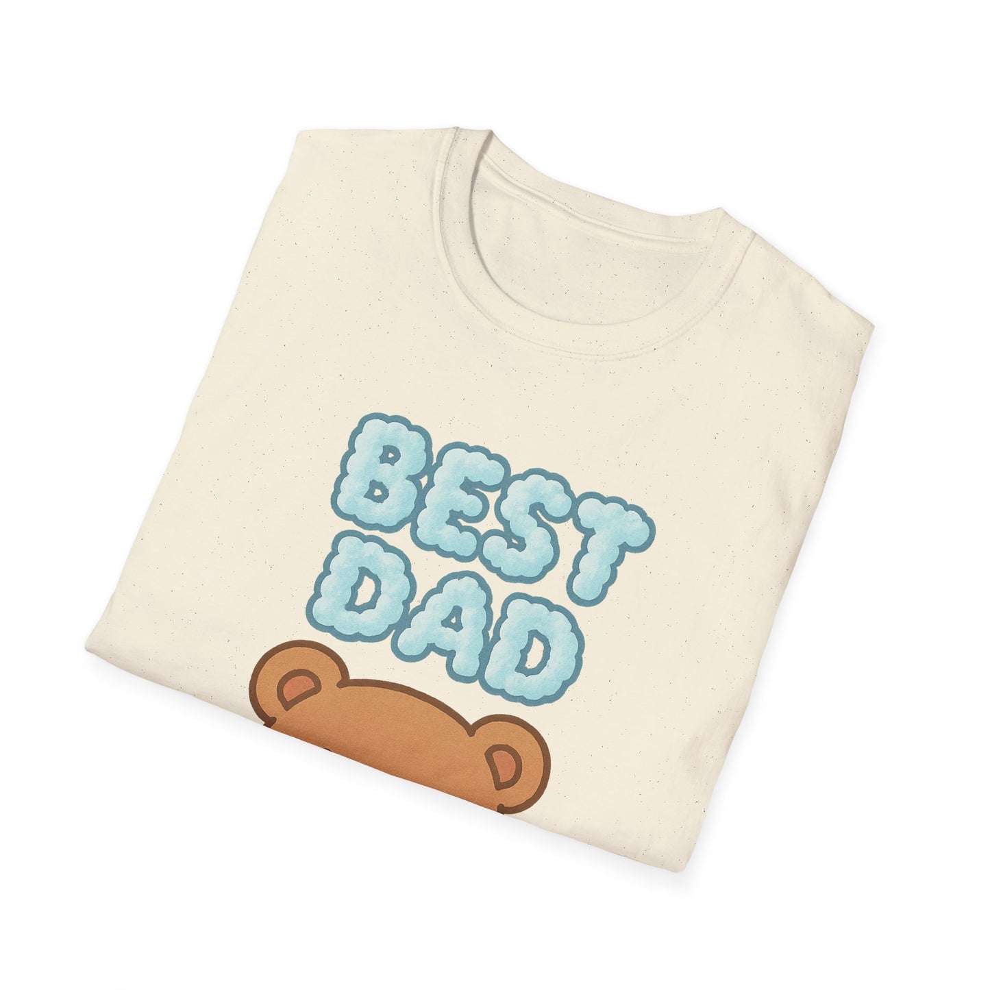 Best Dad Cartoon Bear T-Shirt