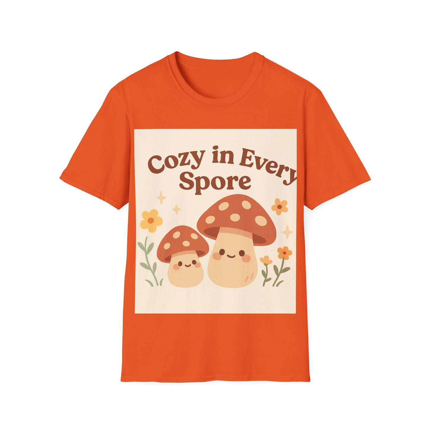 Cozy Mushroom T-Shirt for Nature Lovers