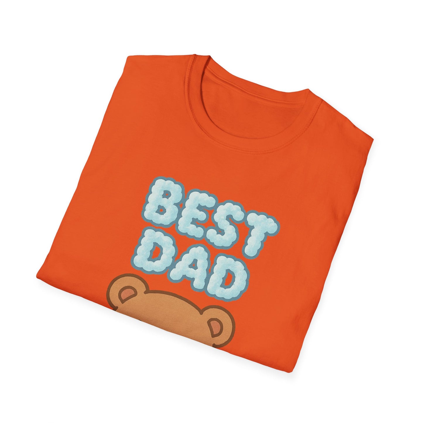 Best Dad Cartoon Bear T-Shirt
