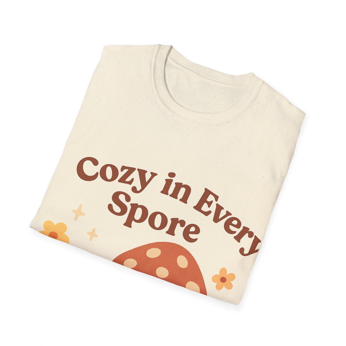 Cozy Mushroom T-Shirt for Nature Lovers