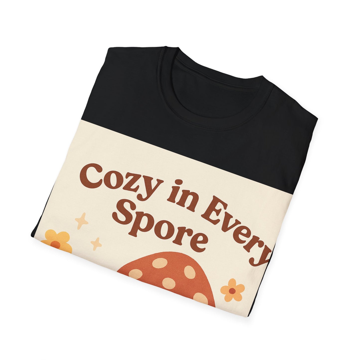 Cozy Mushroom T-Shirt for Nature Lovers