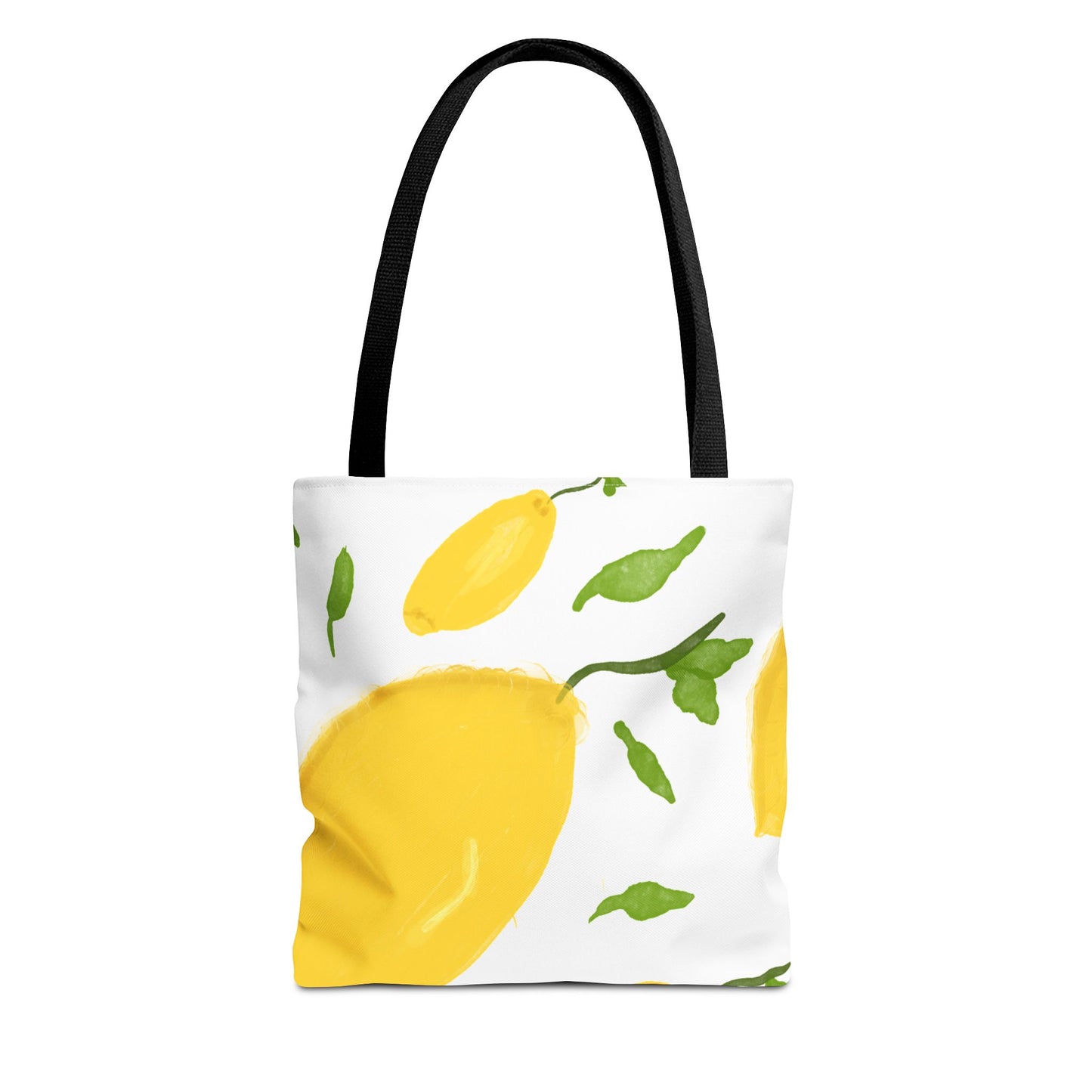 Lemon Print Tote Bag - Bright & Cheerful Eco-Friendly Shopping Bag