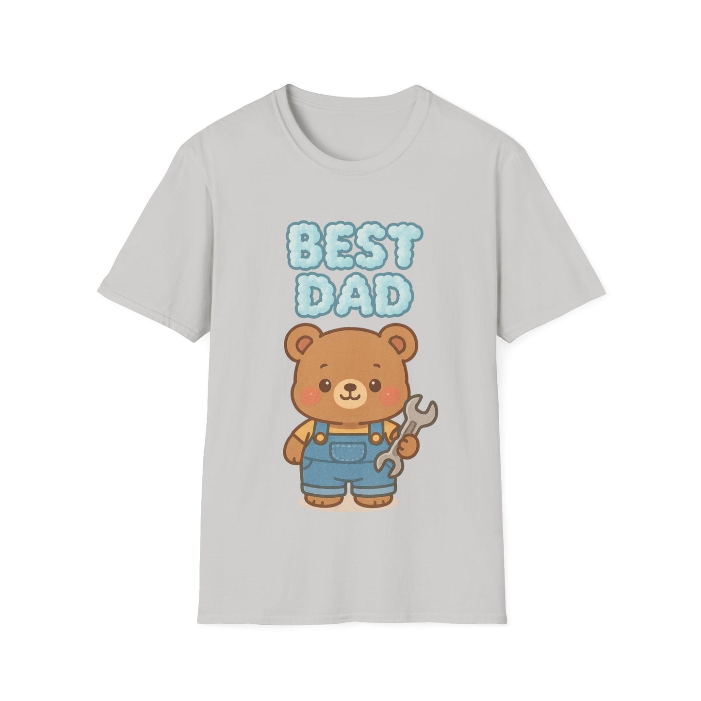 Best Dad Cartoon Bear T-Shirt