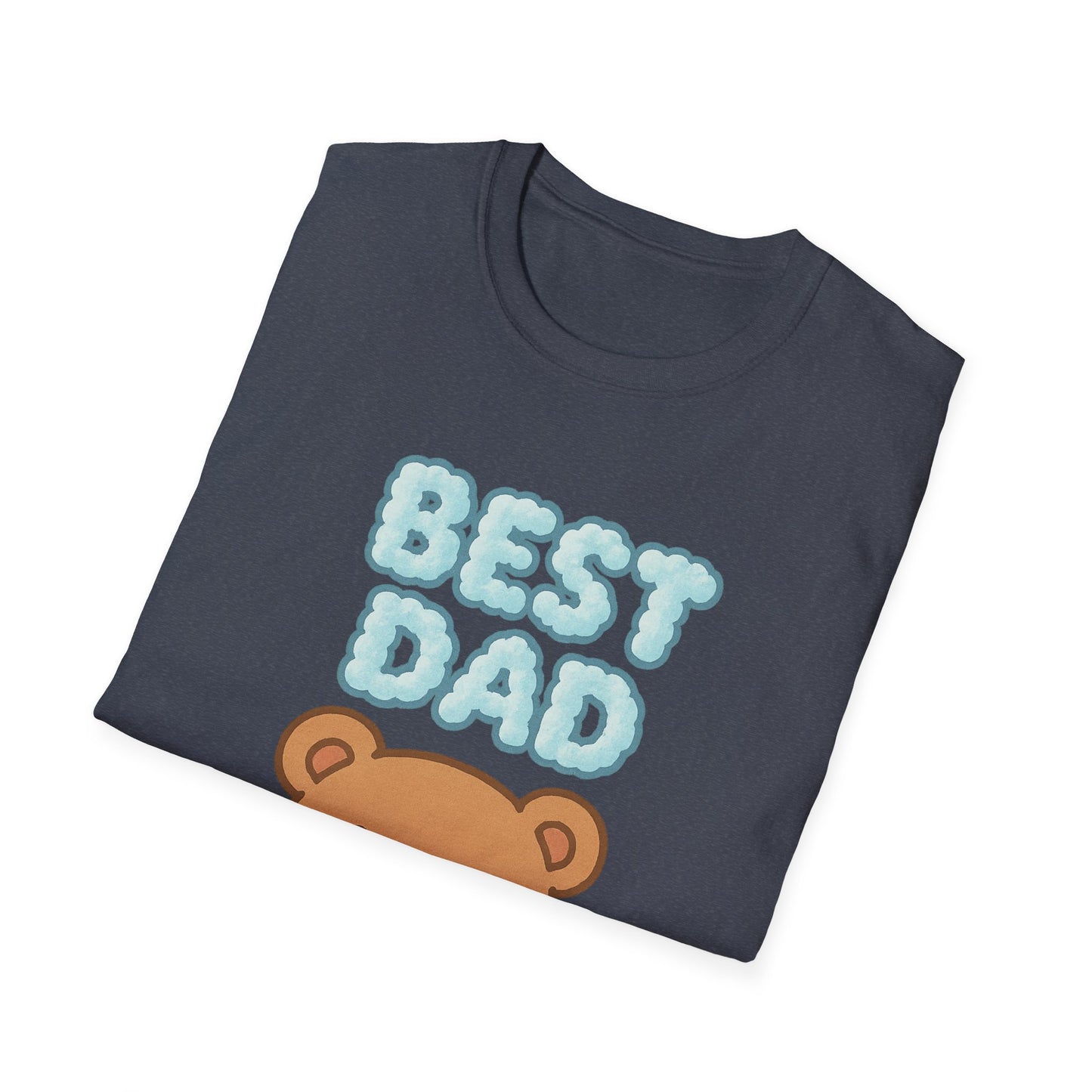 Best Dad Cartoon Bear T-Shirt