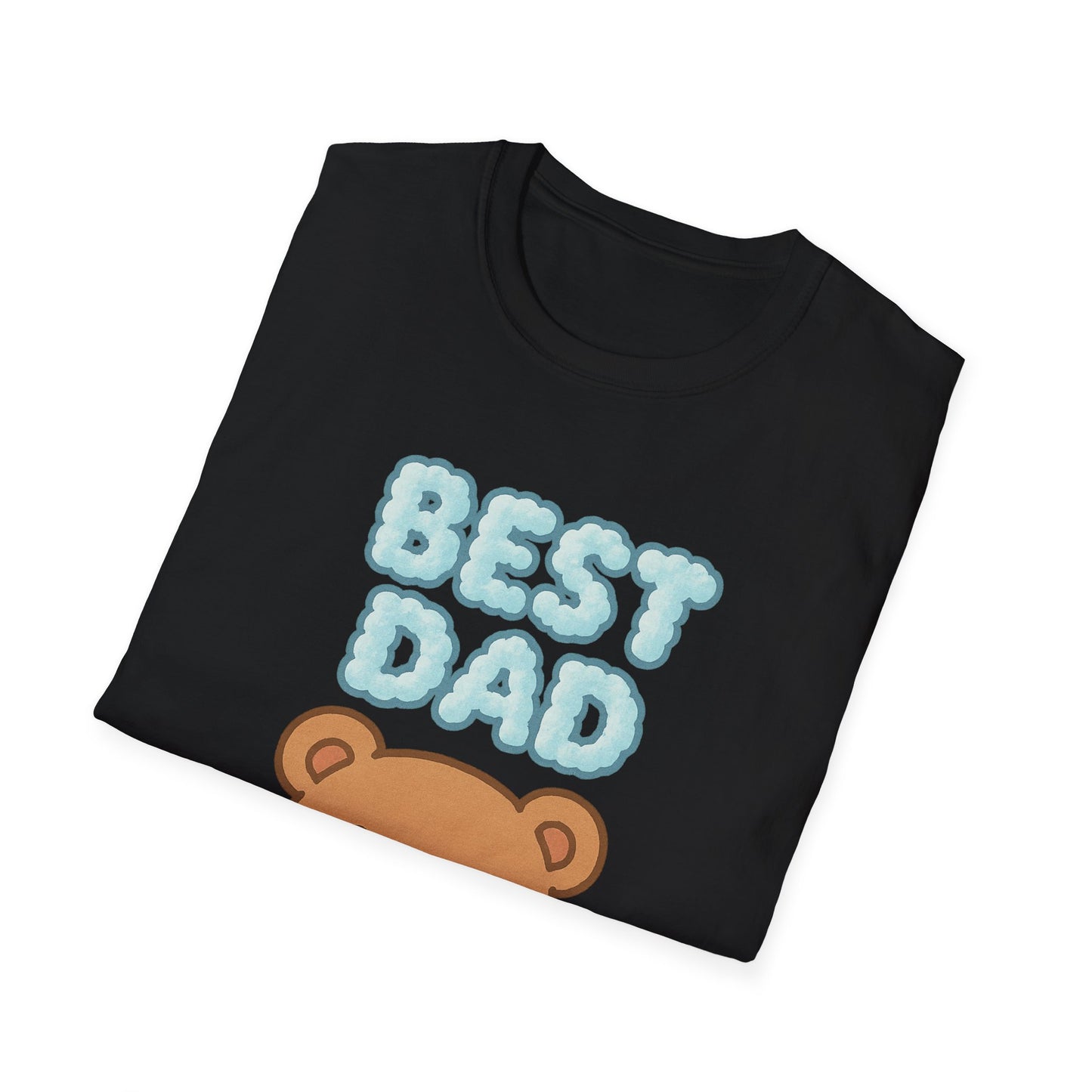 Best Dad Cartoon Bear T-Shirt
