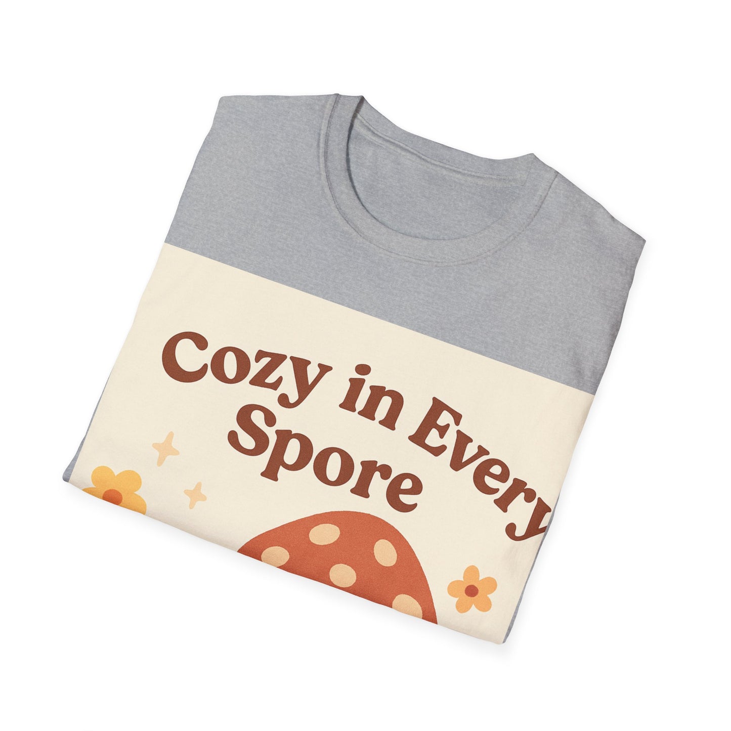 Cozy Mushroom T-Shirt for Nature Lovers