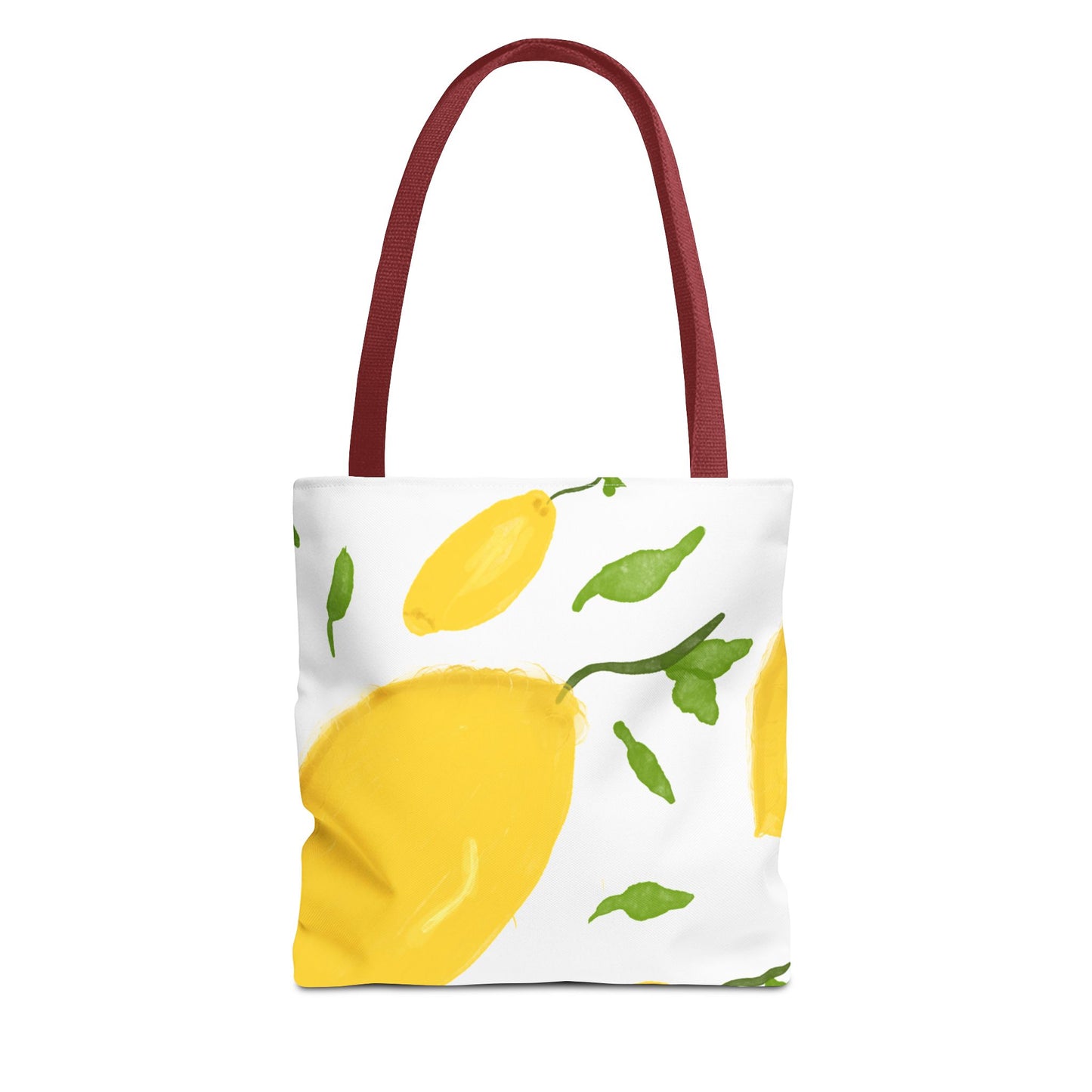 Lemon Print Tote Bag - Bright & Cheerful Eco-Friendly Shopping Bag