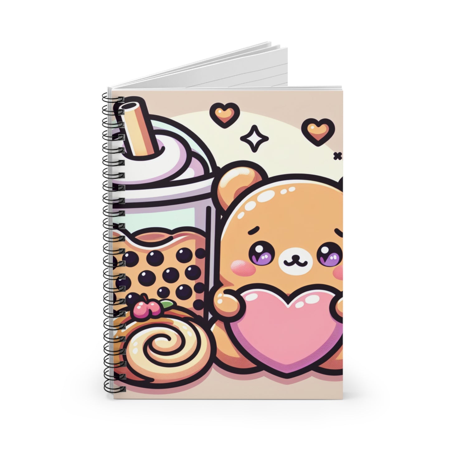 Bear-y Sweet & Boba-licious – Kawaii Boba Bear Notebook