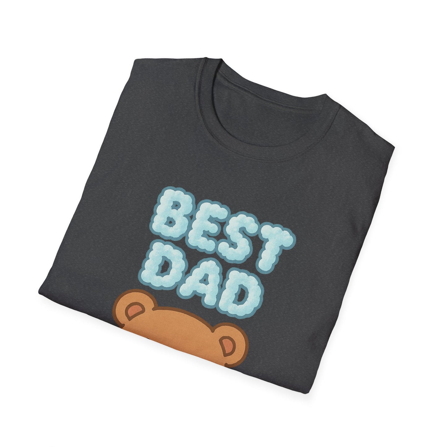 Best Dad Cartoon Bear T-Shirt