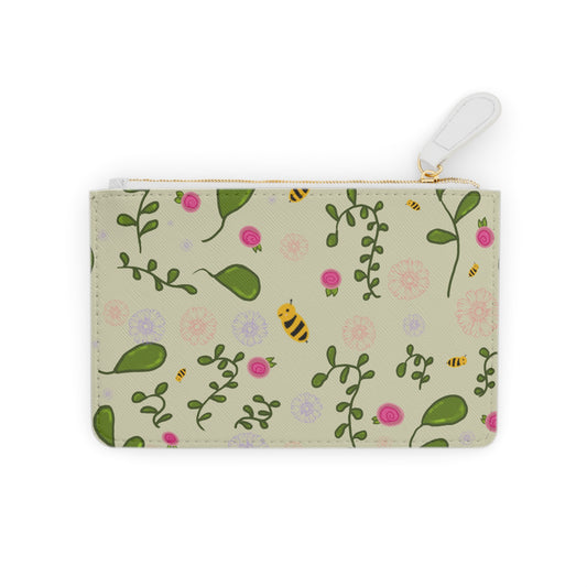 Floral Mini Clutch Bag