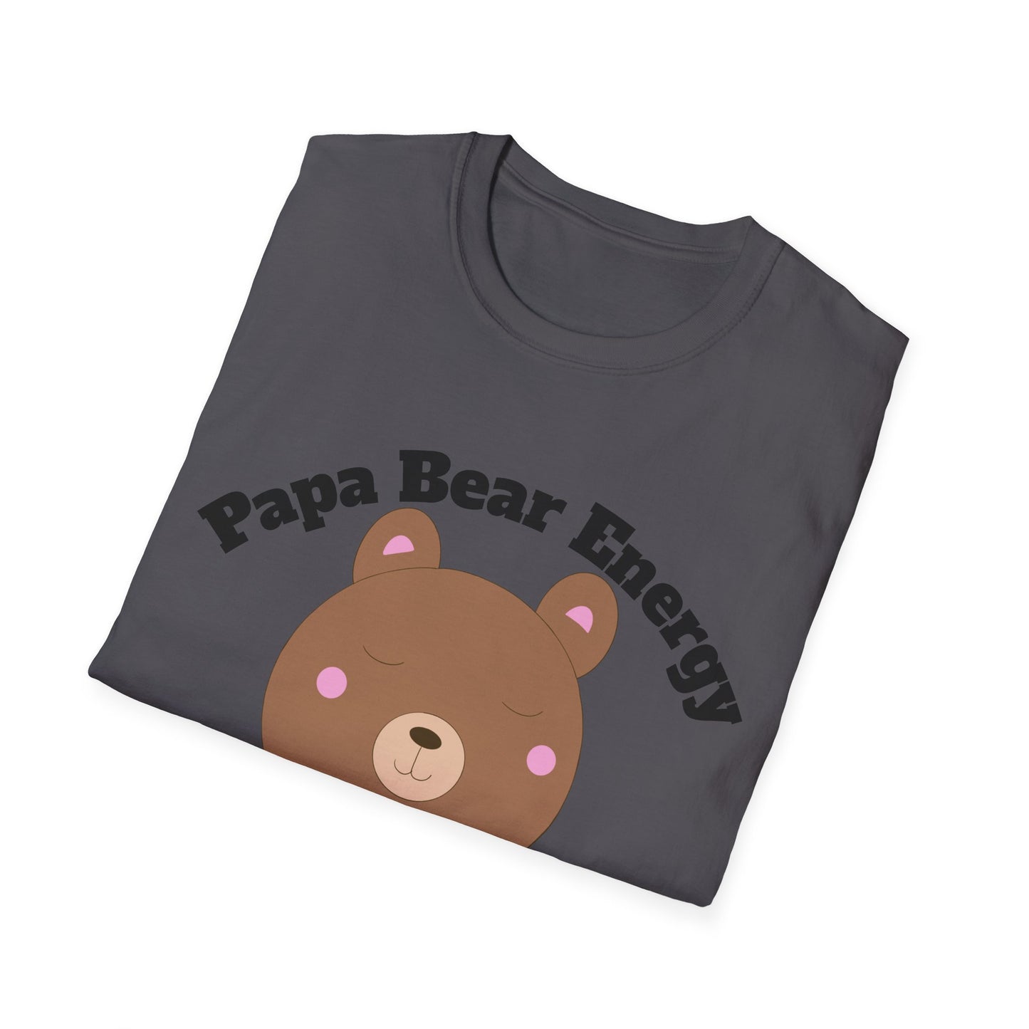 Papa Bear Energy Shirt – Cute Kawaii #1 Dad Gift for Father’s Day or Birthday
