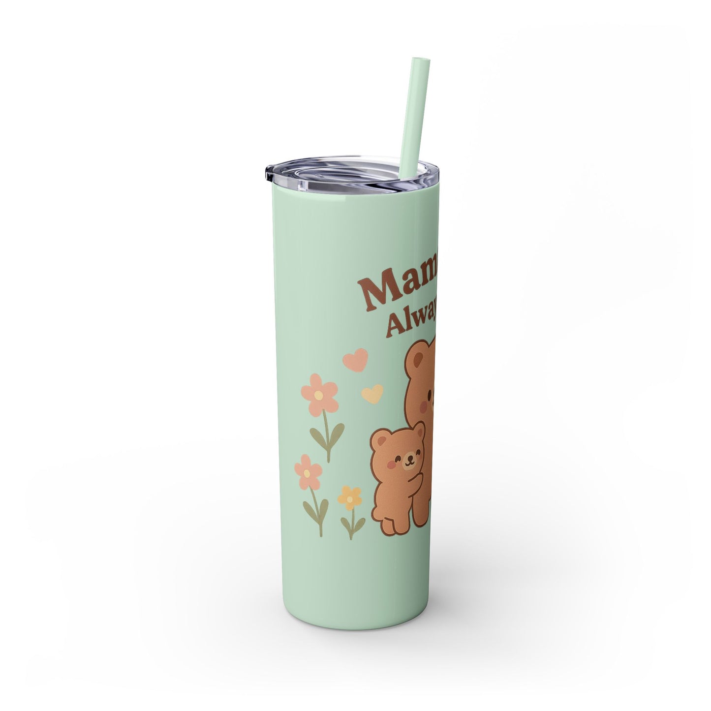 Kawaii Mama Bear 20oz Skinny Tumbler