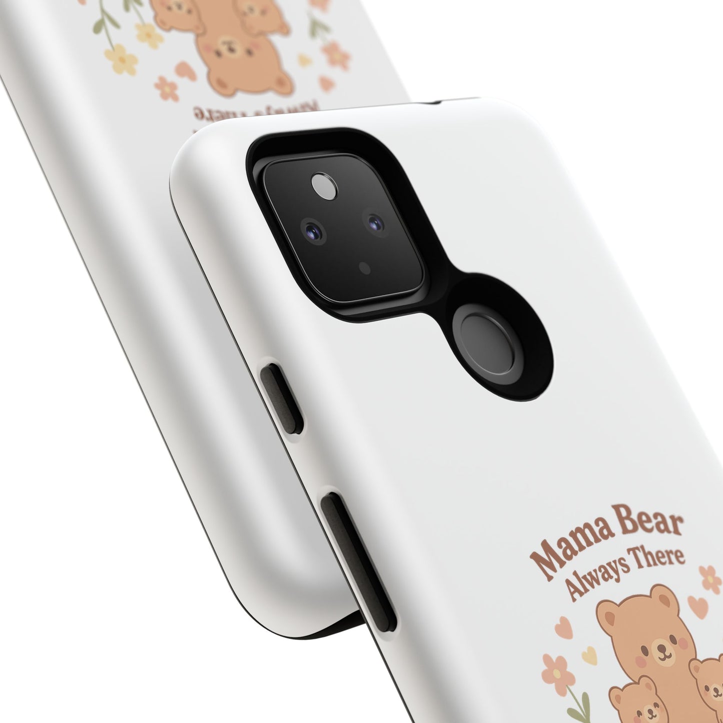 Mama Bear Always There Phone Case – Cute Kawaii Gift for Moms