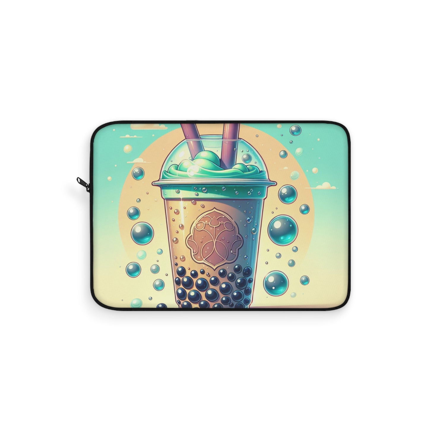 Boba Bubble Tea Laptop Sleeve – Cute Kawaii Tech Accessory