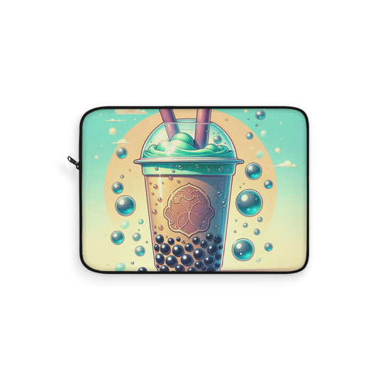 Boba Bubble Tea Laptop Sleeve – Cute Kawaii Tech Accessory