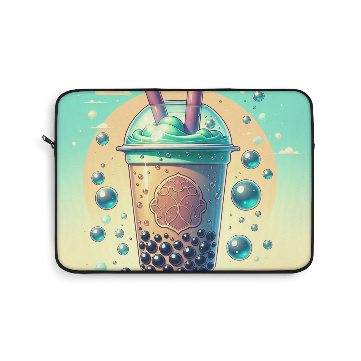 Boba Bubble Tea Laptop Sleeve – Cute Kawaii Tech Accessory