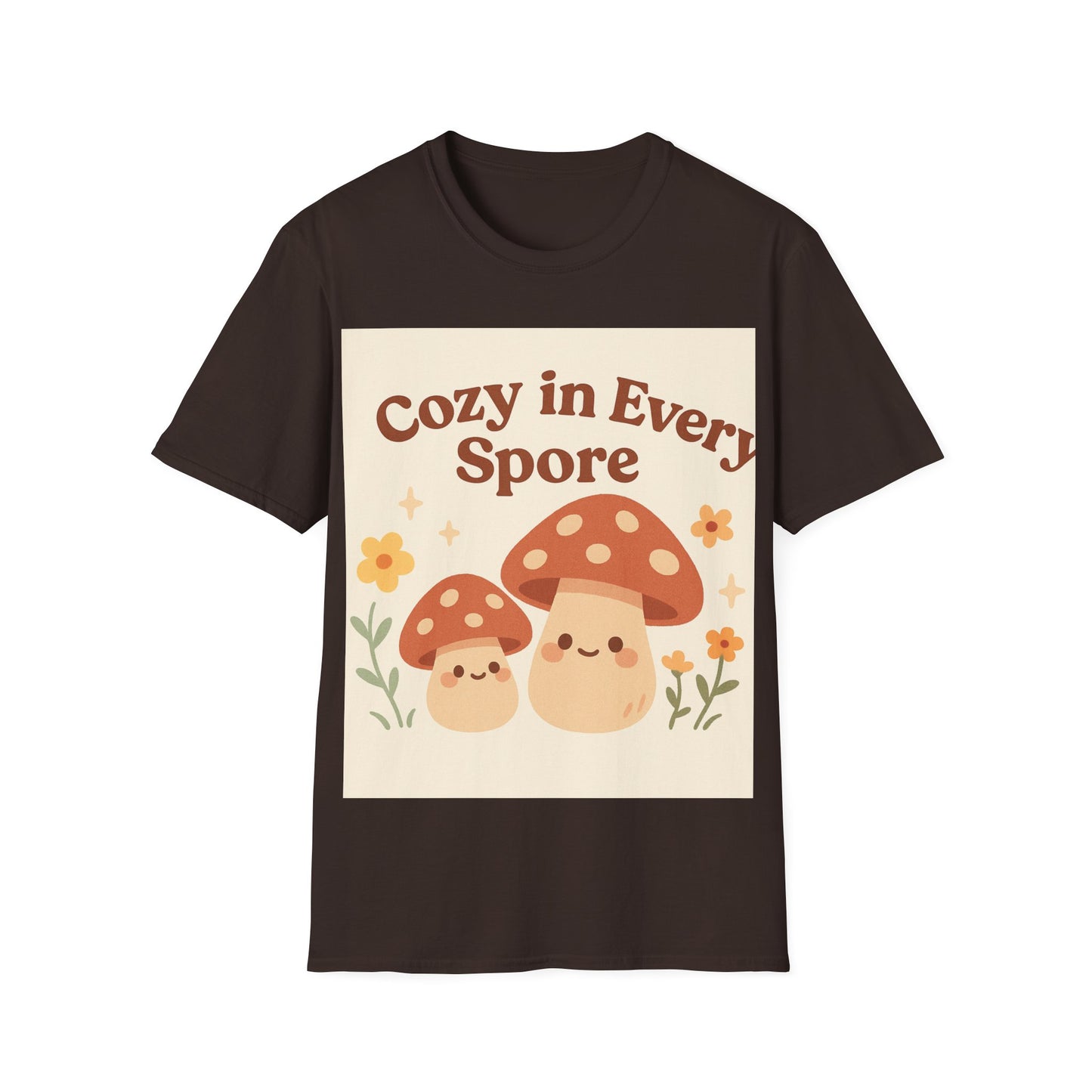 Cozy Mushroom T-Shirt for Nature Lovers