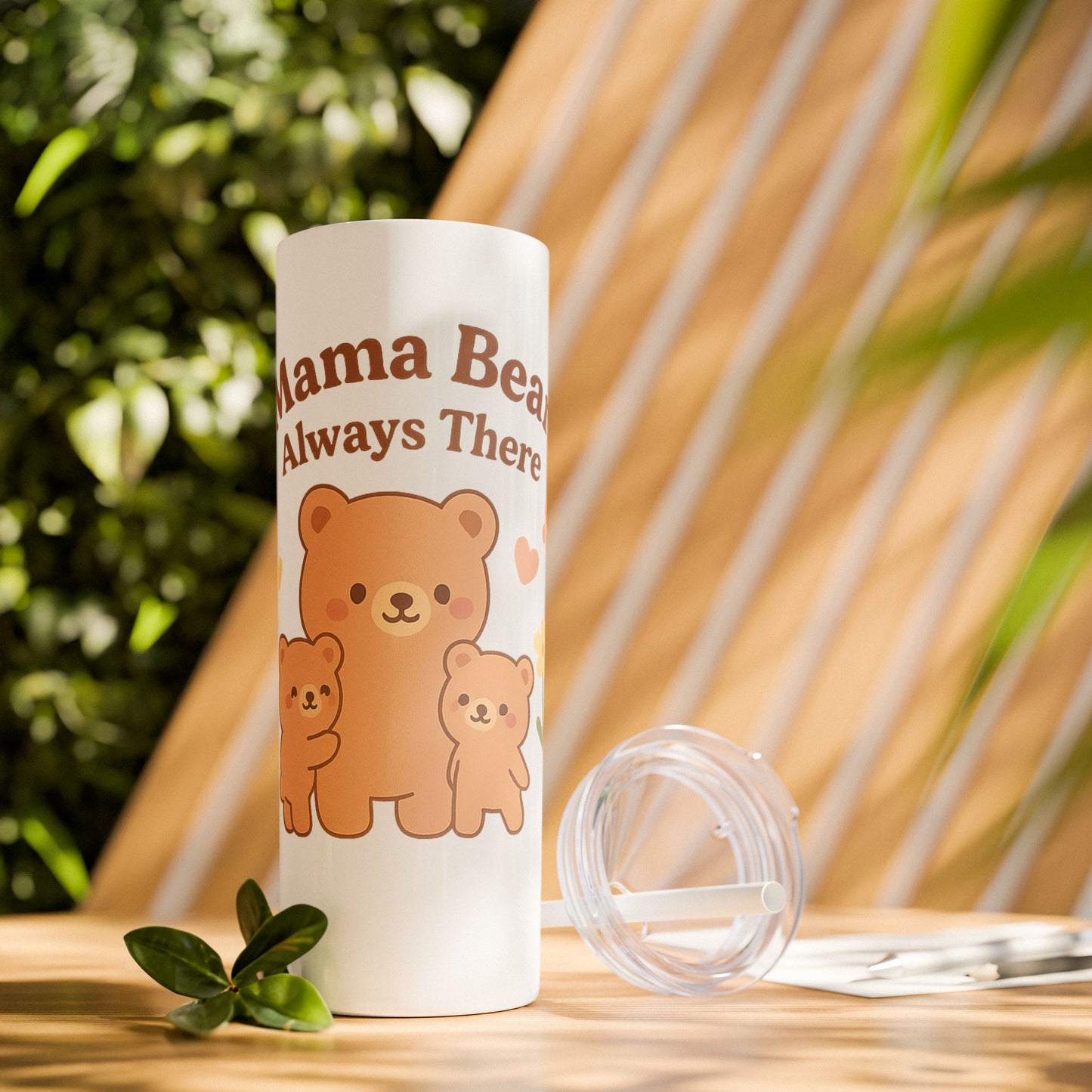 Kawaii Mama Bear 20oz Skinny Tumbler