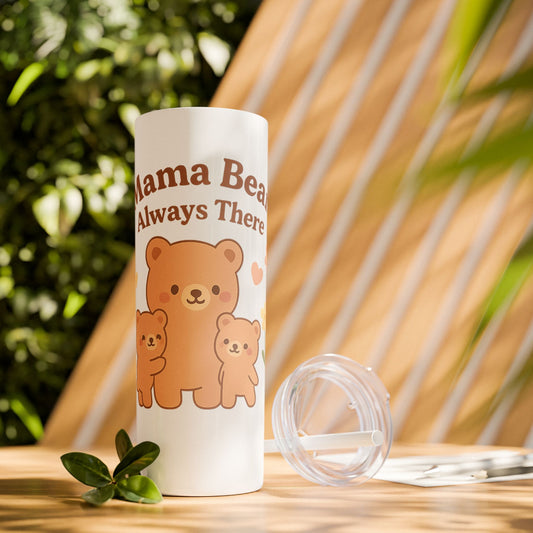 Kawaii Mama Bear 20oz Skinny Tumbler