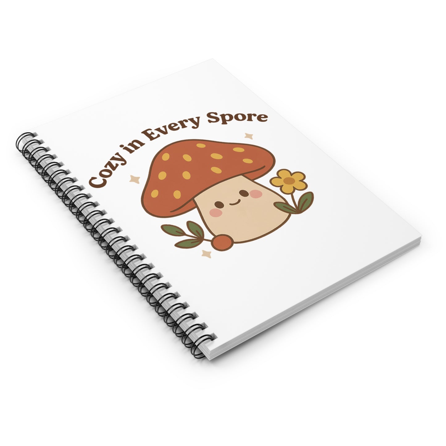 Cozy Mushroom Notebook