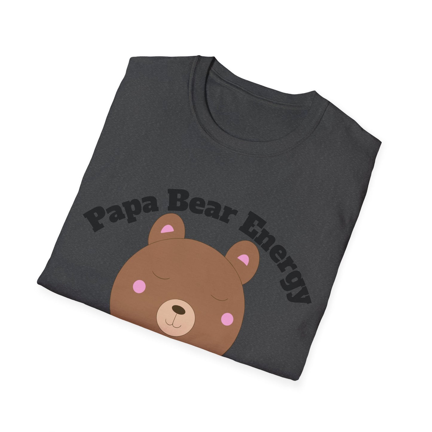 Papa Bear Energy Shirt – Cute Kawaii #1 Dad Gift for Father’s Day or Birthday