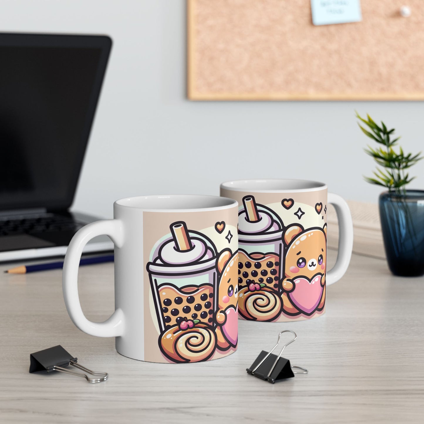 Bear-y Sweet & Boba-licious – Kawaii Boba Bear Mug